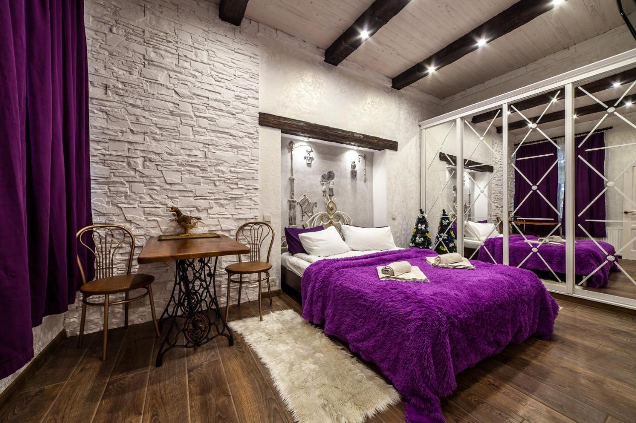 Центр Loft Apartments Однокімнатна Квартира Кондиционер 利沃夫 外观 照片